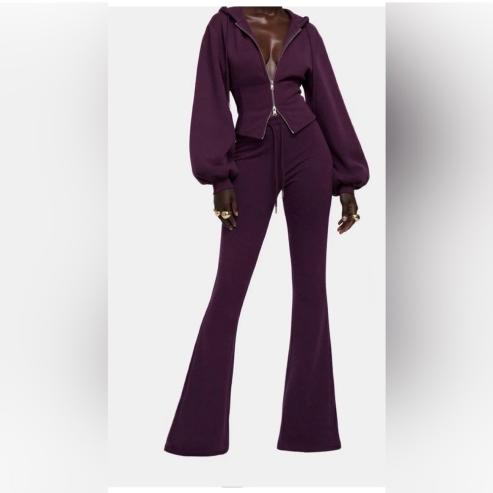 NWT Hanifa Courtni Hoodie I| & Flare
Sweatpants Il